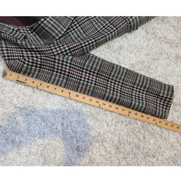 Vintage Prisma Houndstooth Multicolored Tweed Black and White Blazer - Picture 6 of 16